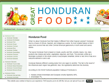 Tablet Screenshot of greathonduranfood.com